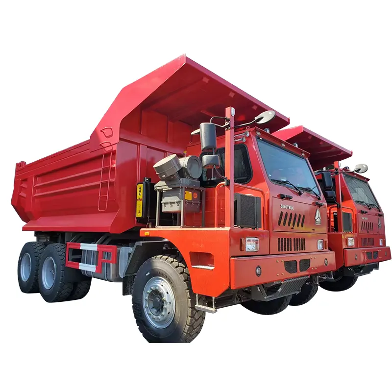 யூரோ II 371HP உடன் சினோட்ரூக் ஹோவோ 6x4 சுரங்க டம்பர் டிரக்